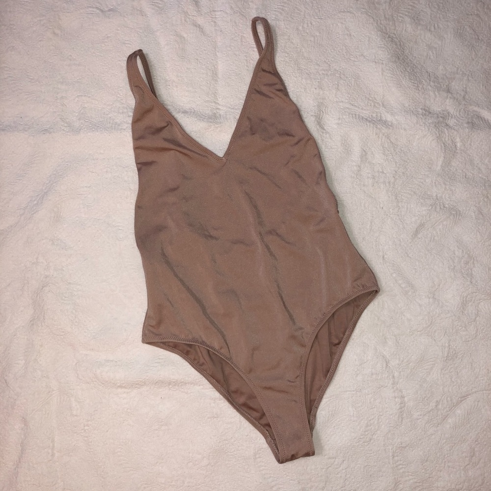 Topshop Pinkish/Nude Bathing Suit